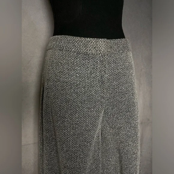 Ann Taylor Gray Wide Leg pant - Picture 3 of 8